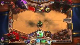 Hearthstone : Equality + Wild Pyromancer Combo