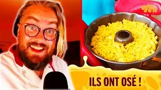 Elle fait un gratin de p&acirc;tes avec un moule &agrave; g&acirc;teau 😮