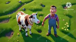 Gulabi cow 🐄 of story for kids