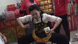 《爐主擲沒筊~上帝公霸氣來降駕~邀友宮執事喝一杯》仁武龍海南天宮
