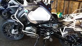 Cleaning a BMW R1200GS Adventure and Treating with Rust Blocker XCP by allyearbiker.co.uk