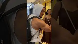 Mall Tabhai Girls Reaction                #public #finessmodel #viral #bodybuilding #motivation