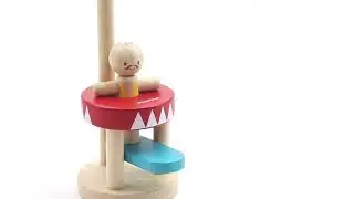 5361 PlanToys žaislas Jumping Acrobat, www.eduko.lt