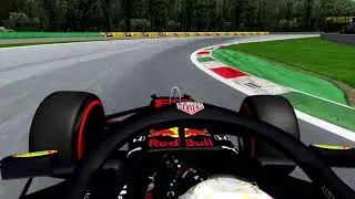 [rFactor] F1 2020 RedBull Onboard lap Monza