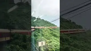 Vietnam's most beautiful seaside railway: cliffs + sea + train winding along the coast