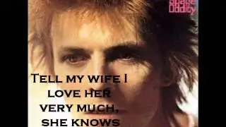 Space Oddity Karaoke (original instrumental) no vocals