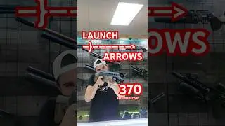 Compact Arrow Launcher | UMAREX AirJavelin Pro #arrow #bolt #archery #alamoairfun