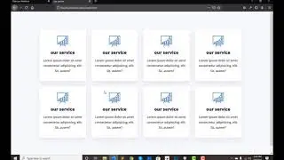 Responsive  Service Section Design Using  HTML5 | CSS3 |  Bootstrap 4