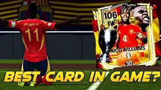 😱BEST LW IN GAME❓ Nico Williams 101 Review 🤯 BEST CARD ⁉️ INSANE LW IN H2H ✅