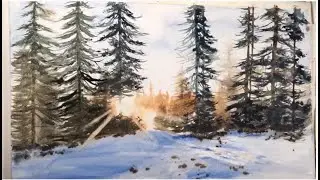 Im Wald 1 I Winterwald, Magie des Lichts