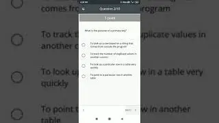 Coursera: Using Databases with Python. Chapter 15 (Part 2) Quiz Answers.