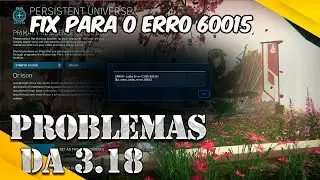 Fix para o erro 60015 do Alpha 3.18 recem lançado!