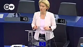 EU Parliament : Statement by the candidate for President of the Commission Ursula von der Leyen