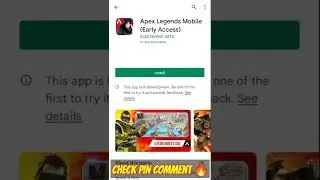 Download Apex Legend Mobile Soft launch #shorts #apexlegends