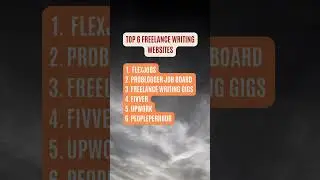 TOP 6 BEST FREELANCE WRITING WEBSITES TO GET PAID