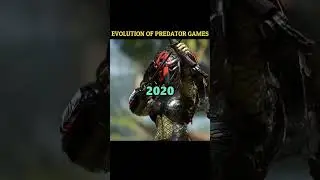 Evolution of Predator games😳🔥 Next evolution? Subscribe for more ❤️ #evolution #predator #games