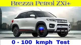 2020 Brezza Petrol 0-100 kmph Test | Brezza Petrol 0-100 Acceleration Test | Mechanical Jugadu