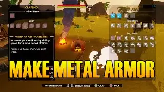 Windbound - How To Make Metal Armor & Helm [Best Armor]