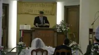 ARDEA, CULTO DI MATRIMONIO NELLA CHIESA PENTECOSTALE