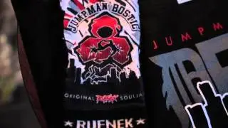 Sneaker Tee Shirt by @OriginalRufNek x @JumpmanBostic Collaboration Tee video by @RomeGood
