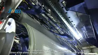 Jwell PE Thick Plate Extrusion Line #extrusionline #extrusion