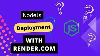 How to Deploy Nodejs Application (Backend) on Render | Nodejs | Render
