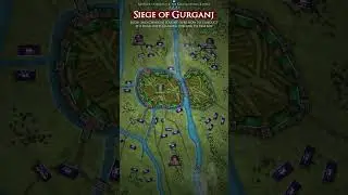Mongol&rsquo;s hardest siege Gurganj 1221 - #shorts #fyp #history #documentary #mongols