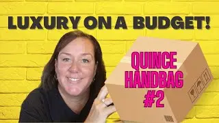 UNBOXING | The Softest Most Lux Leather Bag 🔥| #Quince