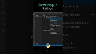 How Can We Create a Raw String in Python ? Python Raw string | 