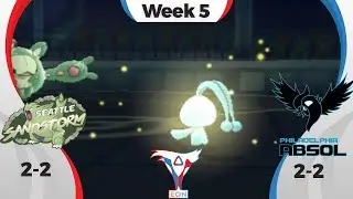 Manaphy's Glow! | EWT S1W5 | Seattle Sandstorm vs Philadelphia Absol (Shuckleking)