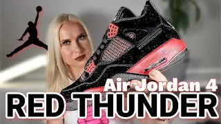 Air Jordan 4 RED THUNDER \ Crimson Unboxing and Review