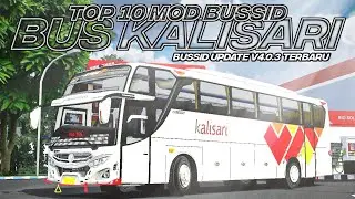 TOP 10 MOD BUS KALISARI | MOD BUSSID V4.0.3