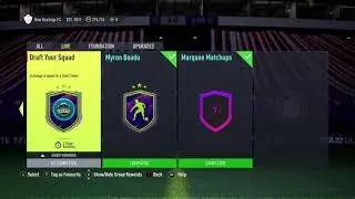 Draft Your Squad SBC FIFA 22