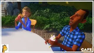 ☕A CAFE!!!☕| Planet Zoo | Tiny Zoo Ep10