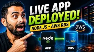 Deploy a Real Node.js App with AWS RDS MySQL | Full DevOps Project