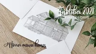 Inktober first 16 days #SHORT