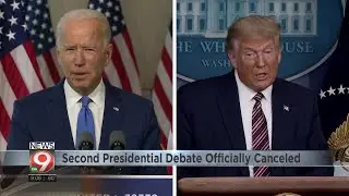 The Latest: 2nd presidential debate is officially canceled