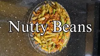 Nutty Beans Recipe | Beans with Peanut & Coconut | Healthy Stir Fry