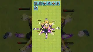 Which defensive town hall can stop the Wizards | clash of clans #shorts #clashofclans #shortsfeed