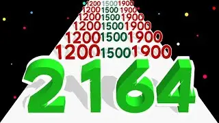 Number Stack 3D Run - Level Up Number Master (Maths Game, Infinity Ads)
