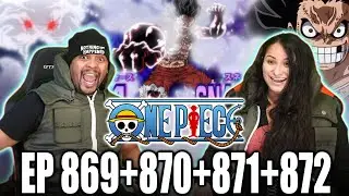 Luffy The Snake Of The Story! One Piece Reaction Episode 869 - 872 | Op Reaction
