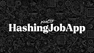picoCTF: HashingJobApp