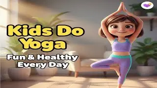Yoga for Kids | Fun Morning Stretch for Flexibility & Energy | 3D Animation