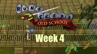 Old School Runescape 1 Month Progress