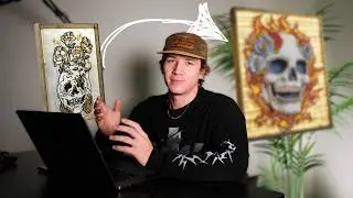 turning real life art into digital masterpieces with AI