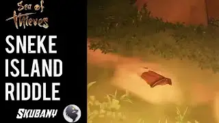 Sea Of Thieves  Snake Island Riddle Secret Entrance to the Gunpowder Tunnels and Three Skull Warning