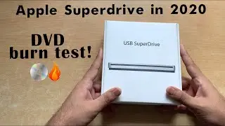 Apple USB SuperDrive в 2020 году || Распаковываем и записываем диск с его помощью!
