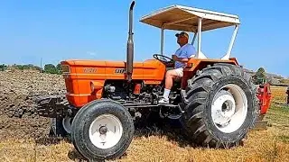 Aratura Trattori D'epoca Landini Fiat Ford - Poggio Renatico (FE) - ट्रैक्टर Трактор Tractor Plowing