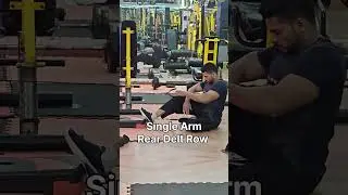 Single Arm Cable Rear delt row| Rear Deltoid| Best shoulder exercises| Full Round shoulder workout|