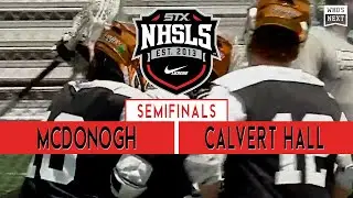NHSLS Lacrosse - McDonogh (MD) vs Calvert Hall (MD) - Boys Semifinal 1